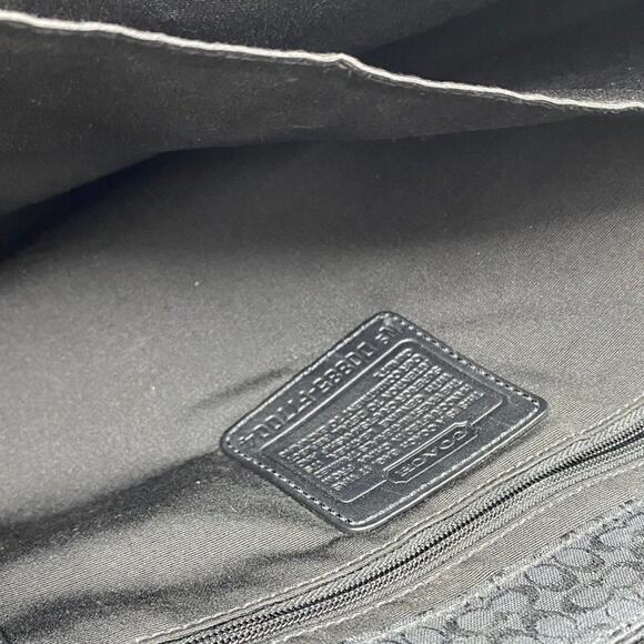 COACH Black Fabric Crossbody Bag - Picture 13 of 14